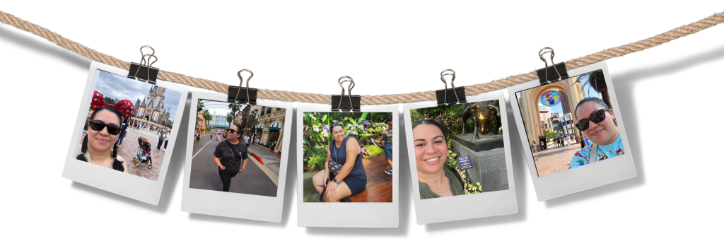 A string of pictures, each one with a girl inside smiling because she has location freedom from work now.