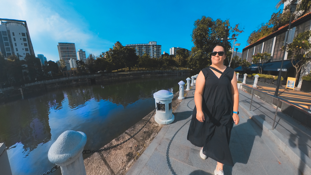 Walking along the Singapore River, Solo Travel
