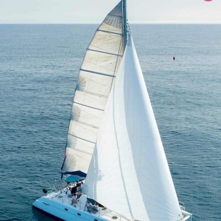 Private Catamaran for hire in Ibiza